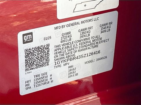 New 2025 Cadillac XT6 Luxury image 34