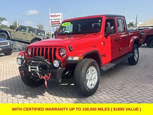 Certified 2020 Jeep Gladiator Sport w/ Quick Order Package 24S AWD/4WD image 3