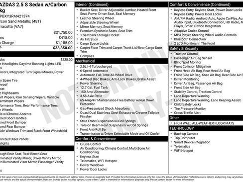 Used 2024 MAZDA MAZDA3 s image 13