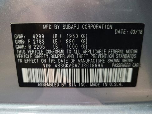 Used 2018 Subaru Impreza 2.0i Premium w/ Eyesight & BSD & Rcta image 33