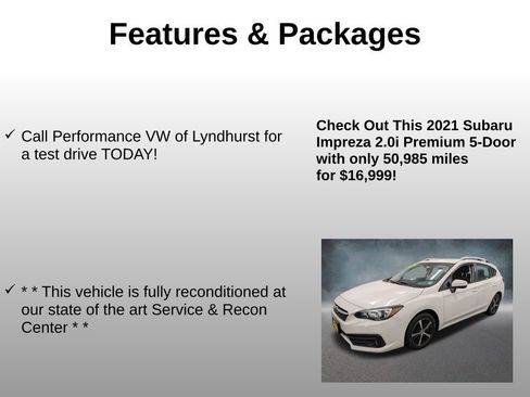 Used 2021 Subaru Impreza 2.0i Premium AWD/4WD image 4