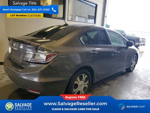 Used 2013 Honda Civic Hybrid Sedan image 4