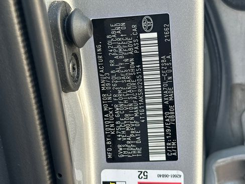 Certified 2024 Toyota Camry SE FWD image 27