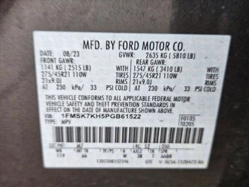 Used 2023 Ford Explorer ST-Line w/ Class IV Trailer Tow Package image 24