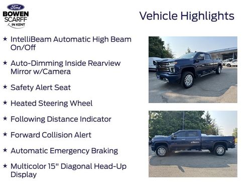 Used 2022 Chevrolet Silverado 3500 High Country w/ Technology Package AWD/4WD image 12