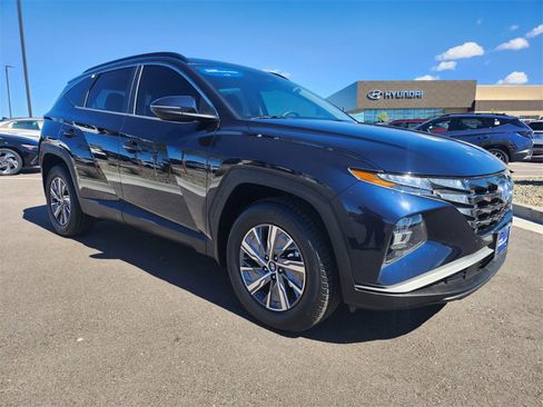 Certified 2022 Hyundai Tucson Blue image 2