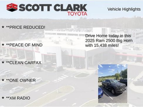 Used 2025 RAM 2500 Big Horn AWD/4WD image 8