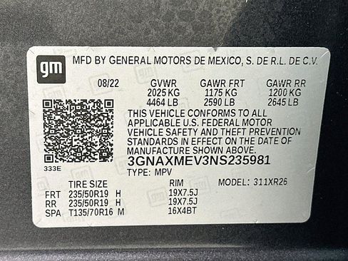 Used 2022 Chevrolet Equinox RS FWD image 31