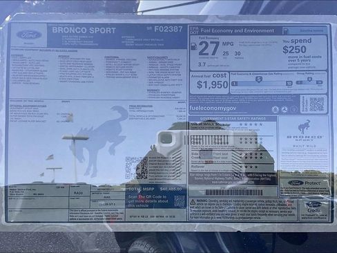 New 2025 Ford Bronco Sport Outer Banks w/ Outer Banks Tech Package+ image 14