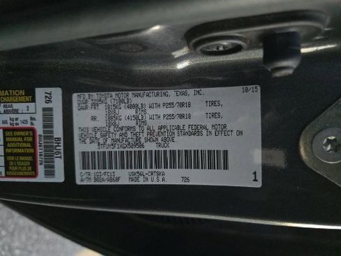 Used 2016 Toyota Tundra SR5 image 8