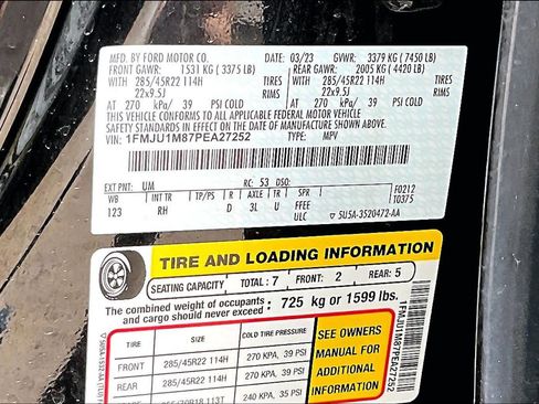 Certified 2023 Ford Expedition Platinum image 37