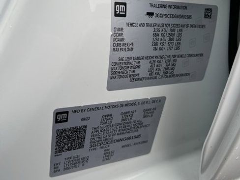 Used 2022 Chevrolet Silverado 1500 Custom Trail Boss image 12