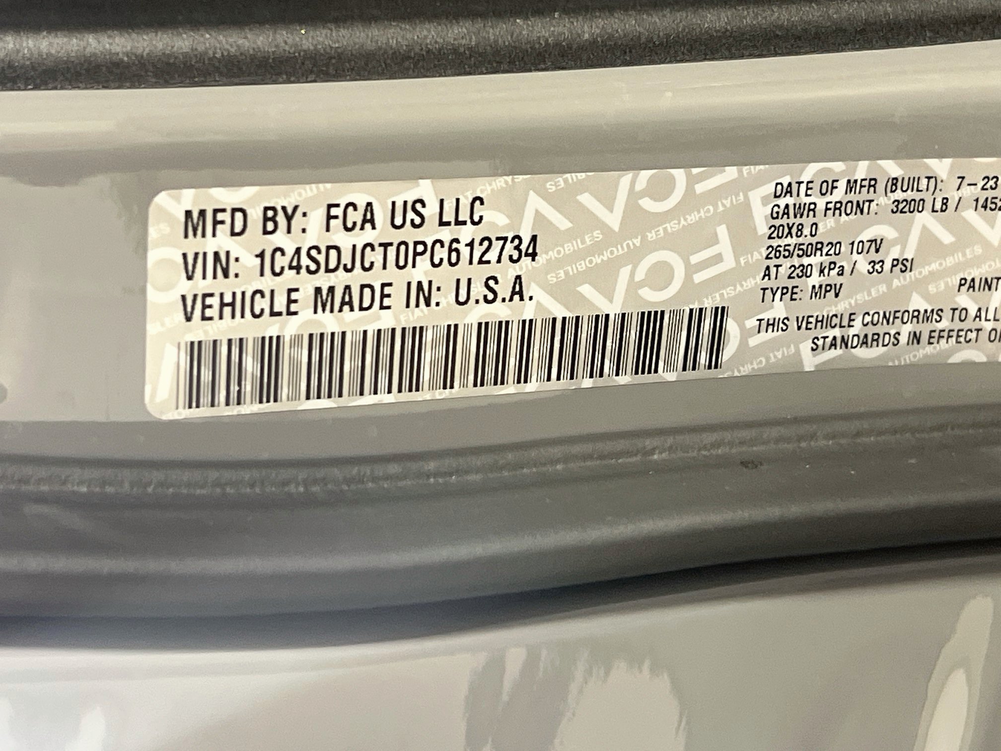Used 2023 Dodge Durango R/T AWD/4WD image 34