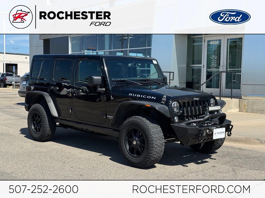 Used 2016 Jeep Wrangler Unlimited Rubicon w/ Dual Top Group AWD/4WD image 1