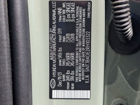 Used 2024 Hyundai Santa Cruz SEL image 22