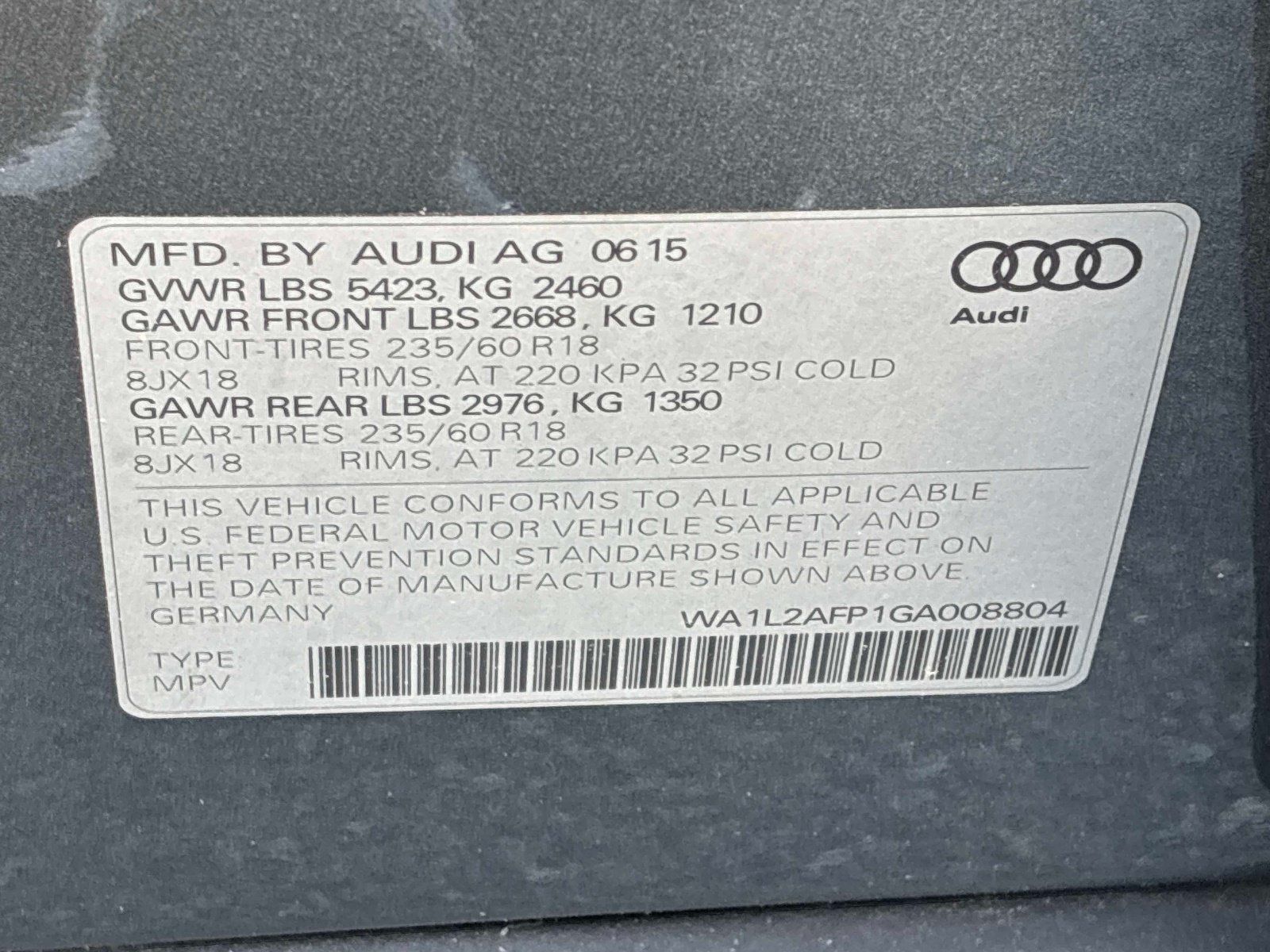 Used 2016 Audi Q5 2.0T Premium Plus AWD/4WD image 24