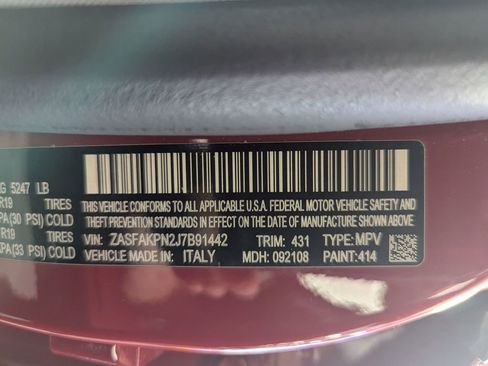 Used 2018 Alfa Romeo Stelvio Sport w/ Quick Order Package 22J Sport AWD/4WD image 28