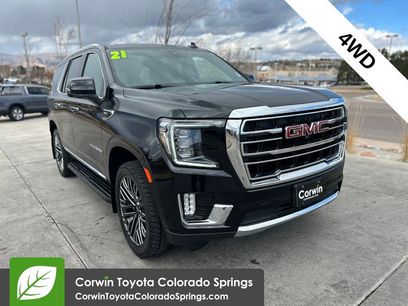 Used 2021 GMC Yukon SLT w/ Rear Media and Nav Package