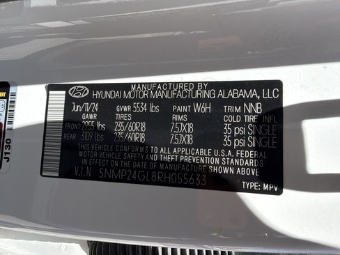 Used 2024 Hyundai Santa Fe SEL FWD image 43