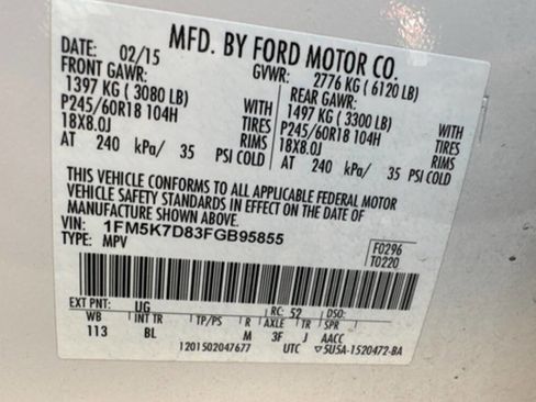 Used 2015 Ford Explorer XLT w/ Equipment Group 202B image 20