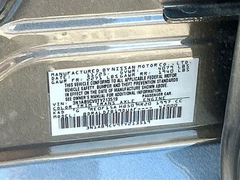 New 2026 Nissan Sentra SV w/ SV Convenience Package FWD image 29