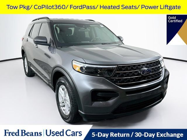 Used 2023 Ford Explorer XLT w/ Class IV Trailer Tow Package AWD/4WD image 1