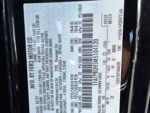 Used 2021 Ford Mustang Premium RWD image 18