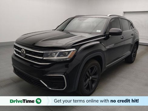 Used 2021 Volkswagen Atlas Cross Sport SE w/ Panoramic Sunroof Package FWD image 1