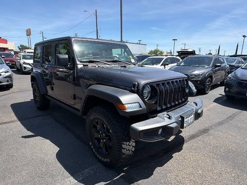 Used 2022 Jeep Wrangler Unlimited Sport AWD/4WD image 2