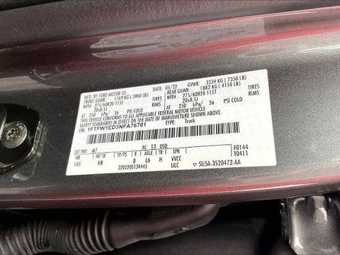 Certified 2022 Ford F150 Lariat w/ Equipment Group 502A High image 28