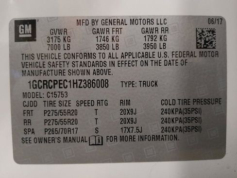 Used 2017 Chevrolet Silverado 1500 Custom w/ Rally 1 Edition image 33