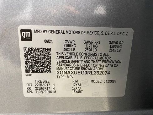 Certified 2024 Chevrolet Equinox LT AWD/4WD image 31