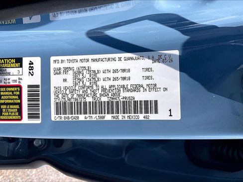 New 2026 Toyota Tacoma TRD Off-Road AWD/4WD image 17