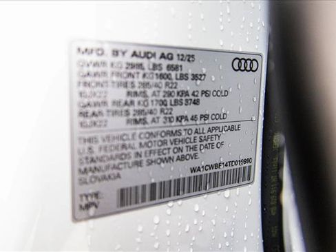 New 2026 Audi SQ8 Prestige AWD/4WD image 28