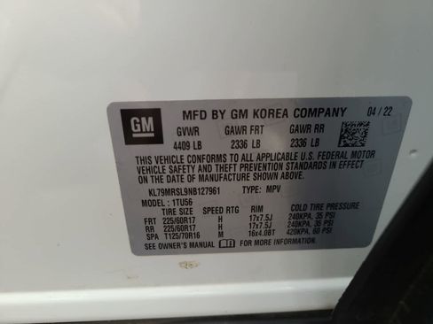 Used 2022 Chevrolet TrailBlazer LT w/ Convenience Package image 29