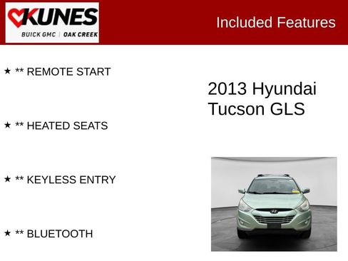 Used 2013 Hyundai Tucson GLS AWD/4WD image 2