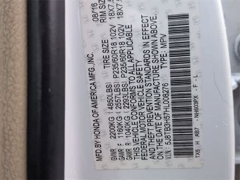 Certified 2017 Acura RDX FWD w/ Technology Package image 39