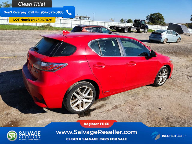 Used 2016 Lexus CT 200h w/ Navigation Package FWD image 4