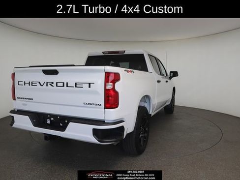 Used 2023 Chevrolet Silverado 1500 Custom w/ LPO, Dark Essentials Package AWD/4WD image 17