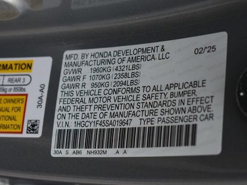 Used 2025 Honda Accord SE image 38
