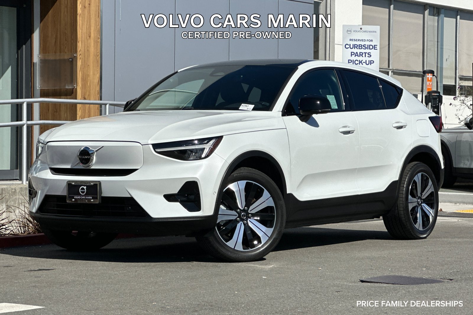 Certified 2023 Volvo C40 P8 Recharge Plus w/ Protection Package Premier AWD/4WD image 1