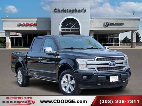 Used 2018 Ford F150 Platinum w/ Technology Package AWD/4WD image 1