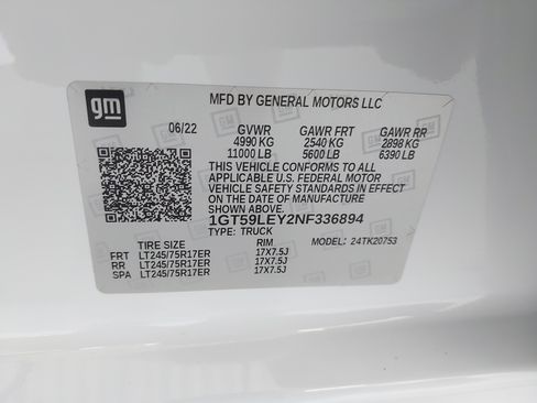 Used 2022 GMC Sierra 2500 Pro w/ Convenience Package AWD/4WD image 34
