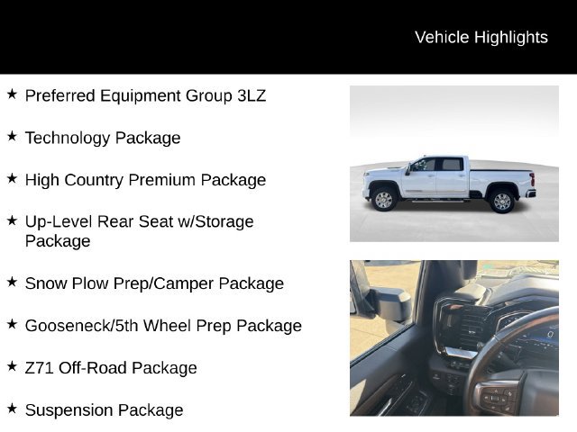 Certified 2024 Chevrolet Silverado 2500 High Country w/ High Country Premium Package AWD/4WD image 3