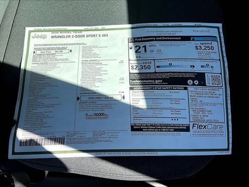 New 2026 Jeep Wrangler Sport S image 11