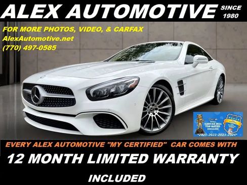 Used 2017 Mercedes-Benz SL 550 image 1