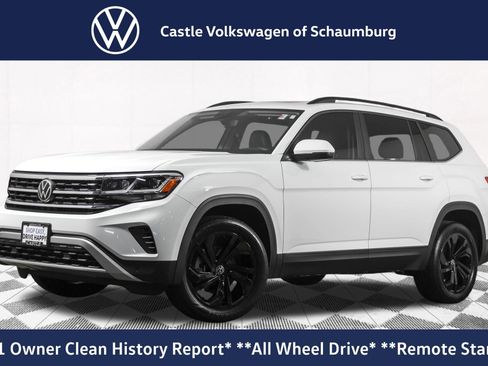 Used 2023 Volkswagen Atlas SE w/ Panoramic Sunroof Package AWD/4WD image 1