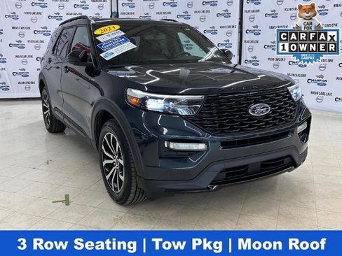 Certified 2023 Ford Explorer ST-Line w/ Class IV Trailer Tow Package AWD/4WD image 1