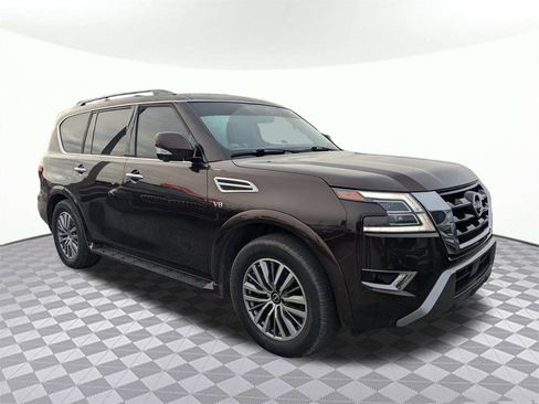 Used 2021 Nissan Armada SL w/ Captain's Chairs Package image 1