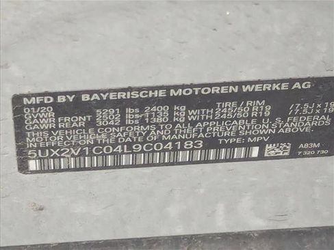 Used 2020 BMW X4 xDrive30i w/ Convenience Package image 21